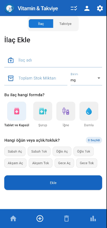 İlaç Ekle